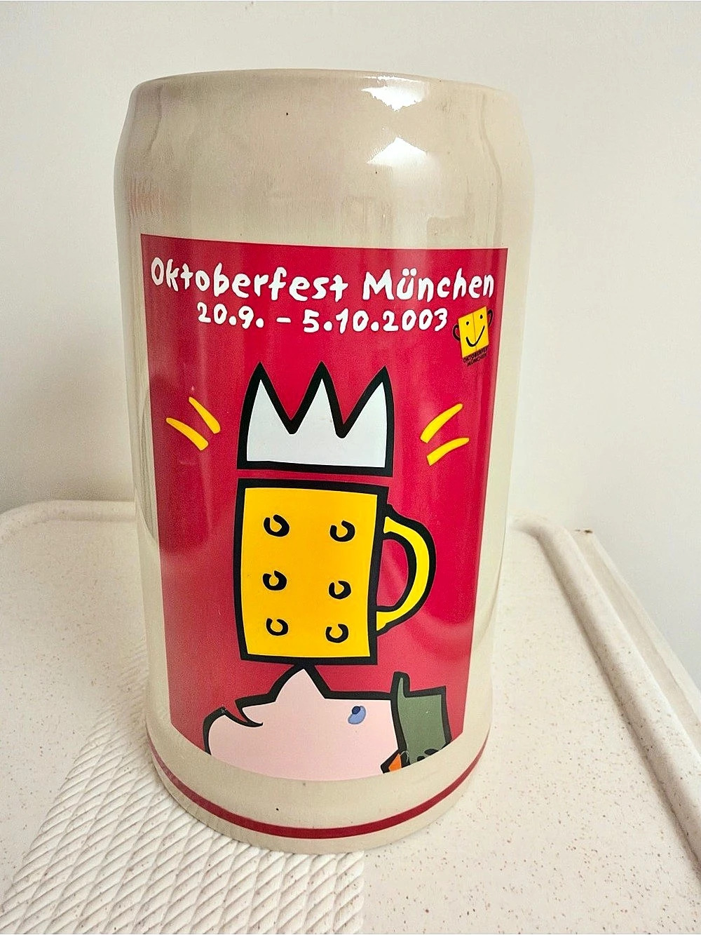 Rastal 2003 Oktoberfest Munich Beer Stein Ceramic Pottery